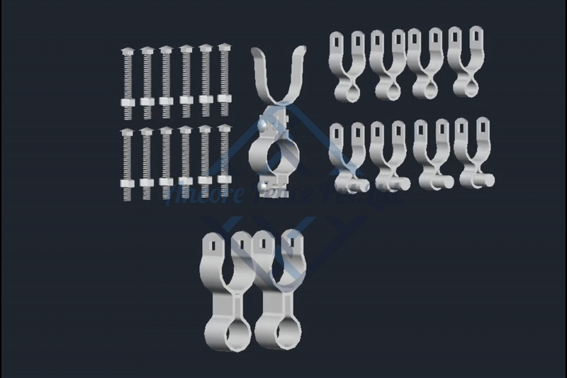 RESIDENTIAL DOUBLE DRIVE GATE KIT III